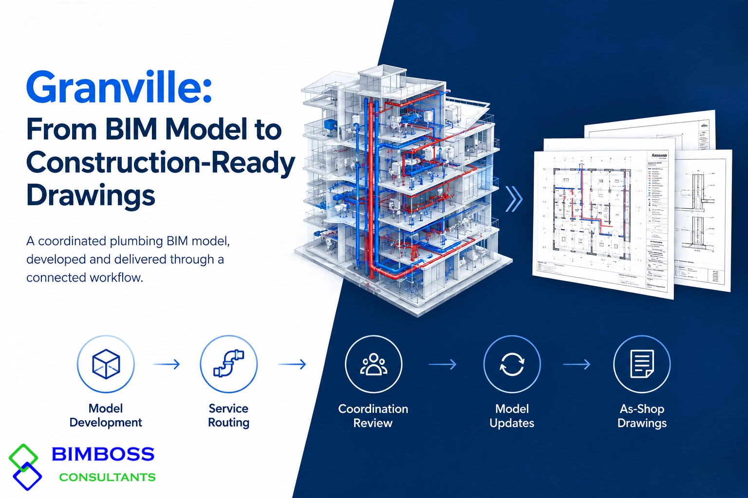 GRANVILLE: FROM BIM MODEL TO CONSTRUCTION – READY DRAWINGS