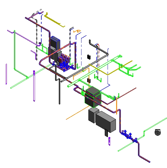 Pump Room 3D view