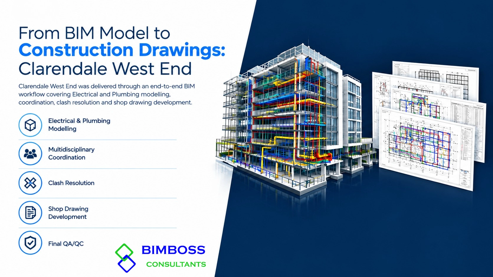 From BIM Model to Construction Drawings: Clarendale West End