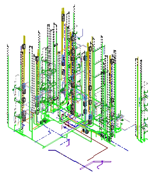 unit plans - 3D view